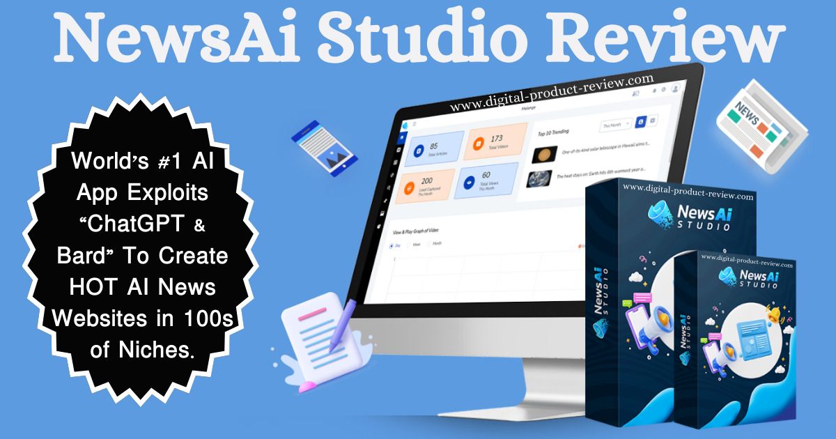 NewsAi Studio Review |Create AI News Websites in 100s of Niches