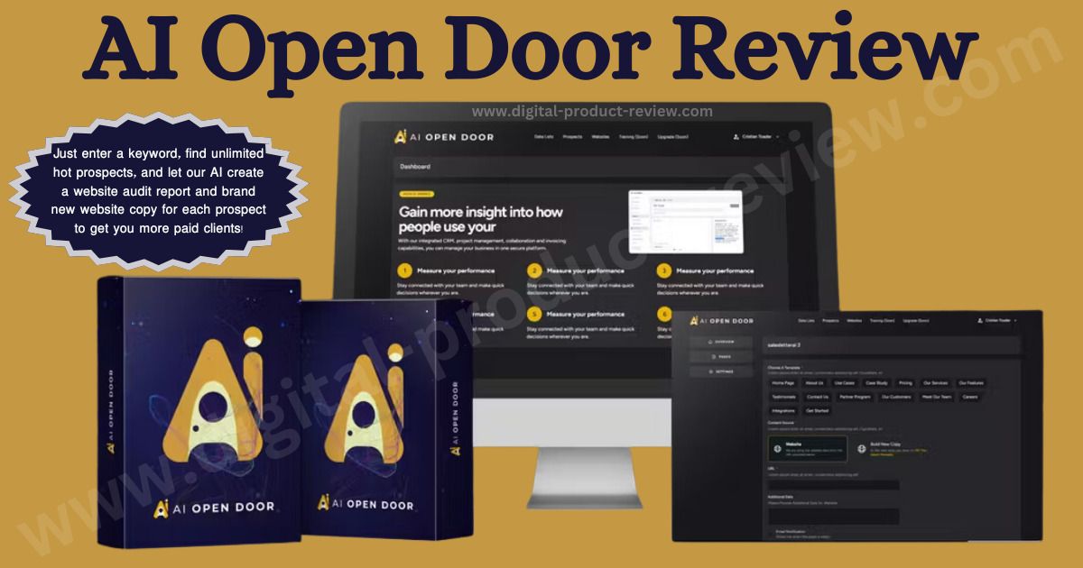 AI Open Door Review Best Business Model for 2024 [Neil Napier]